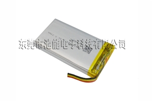 高溫聚合物鋰電池753665 3.7V2100mAh